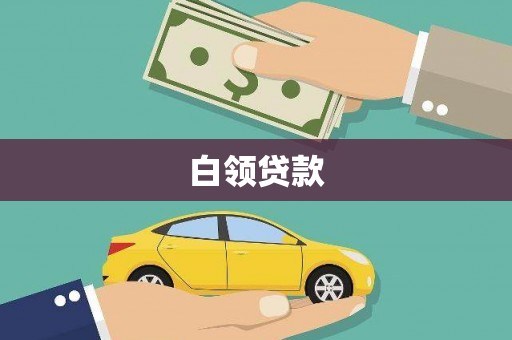 浑南白领贷款