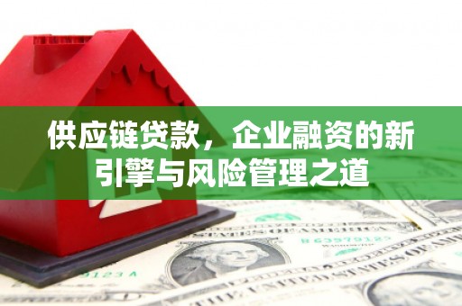 四会供应链贷款，企业融资的新引擎与风险管理之道