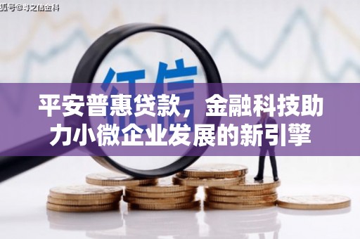 新蔡平安普惠贷款，金融科技助力小微企业发展的新引擎