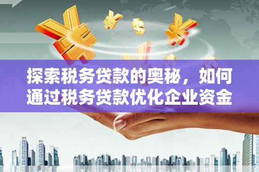 芎林探索税务贷款的奥秘，如何通过税务贷款优化企业资金流