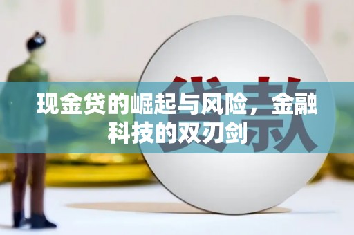 雁江现金贷的崛起与风险，金融科技的双刃剑