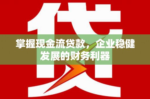 岳塘掌握现金流贷款，企业稳健发展的财务利器