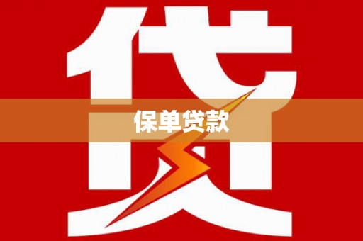 新蔡保单贷款