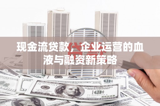 王益现金流贷款，企业运营的血液与融资新策略