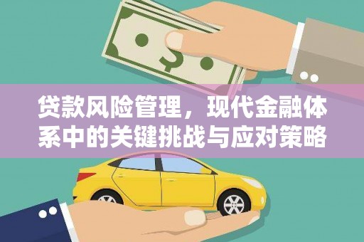 温宿贷款风险管理，现代金融体系中的关键挑战与应对策略