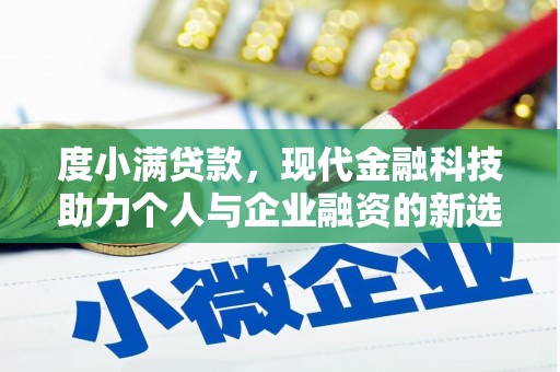 金华度小满贷款，现代金融科技助力个人与企业融资的新选择