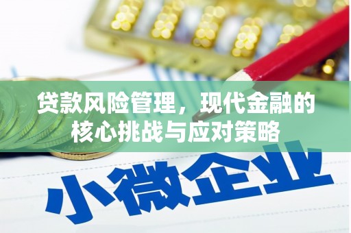 宁国贷款风险管理，现代金融的核心挑战与应对策略