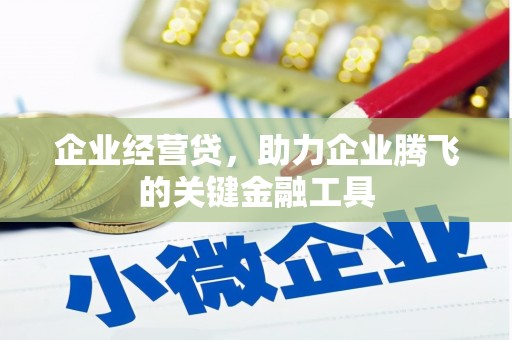 永平企业经营贷，助力企业腾飞的关键金融工具