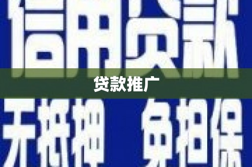 内湖贷款推广