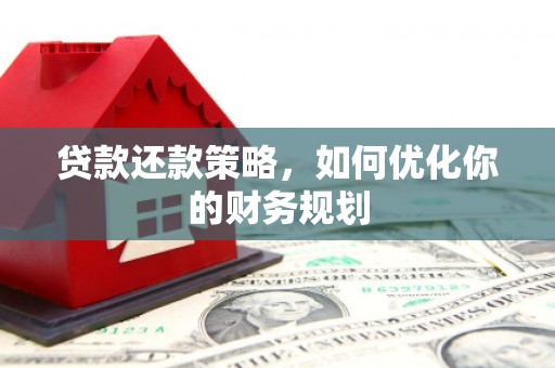 理县贷款还款策略，如何优化你的财务规划
