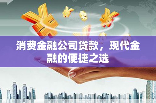黑龙江消费金融公司贷款，现代金融的便捷之选