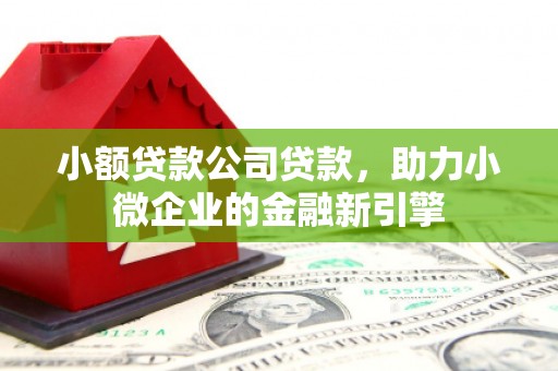 山西小额贷款公司贷款，助力小微企业的金融新引擎