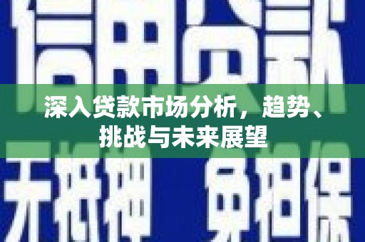 洞头深入贷款市场分析，趋势、挑战与未来展望
