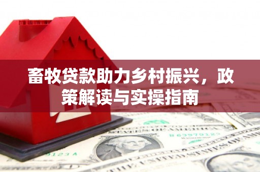 大安畜牧贷款助力乡村振兴，政策解读与实操指南
