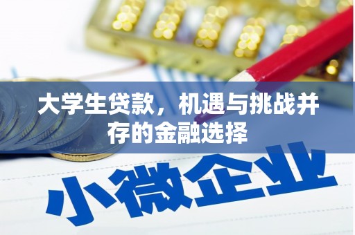 科尔沁左翼中旗大学生贷款，机遇与挑战并存的金融选择